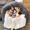 Extra Large Plush Bean Bag Chair Cover - No Filling Included