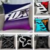 Крутой Гоночный F-Foxes Наволочка Короткий плюш Двусторонняя печать Квадратные Наволочки для диванных подушек Домашний декор подушек для дивана