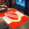 Energie Cottbus Football Club Badge Print Area Rug Non‑Slip Rectangular Floor Mat Soccer Fan Gaming Room Home Decor