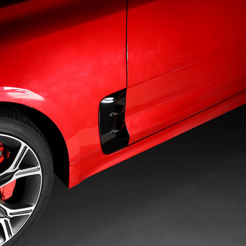 Auto Exterior Leaf Plate Lid Stripe Car Side Body Panel Decorative Cover Accessories For Kia Stinger 2018- Accessories