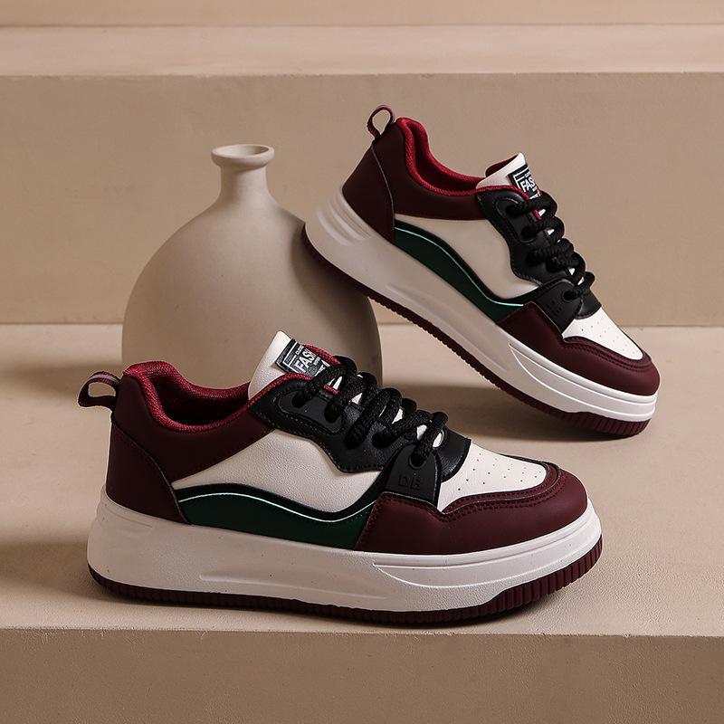 Super Hot Little White Shoes Women'S New Autumn Bottom Shoes Versatile Street Photography Platform Shoes Casual Sports Women'S Shoes