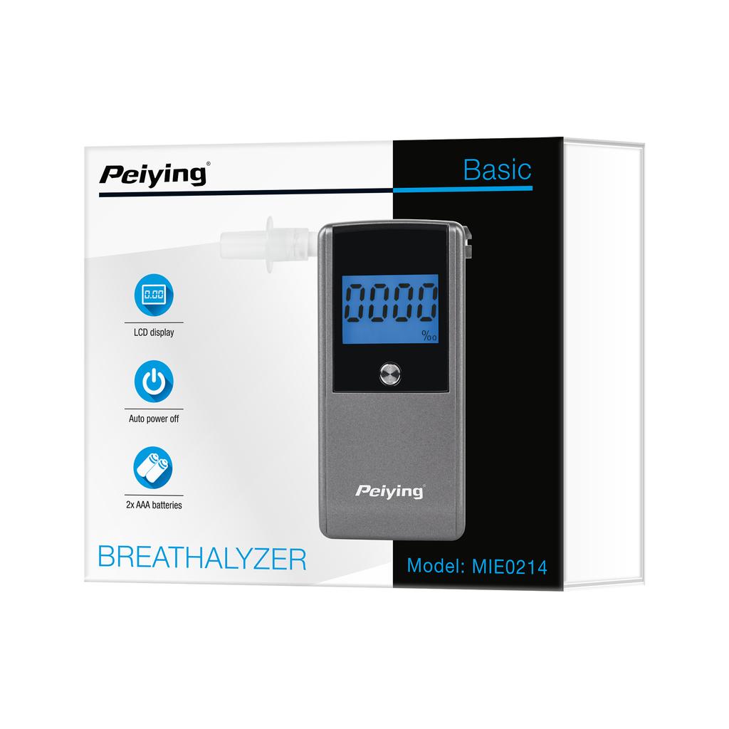 Peiying breathalyzer mouthpieces case calibration 24m