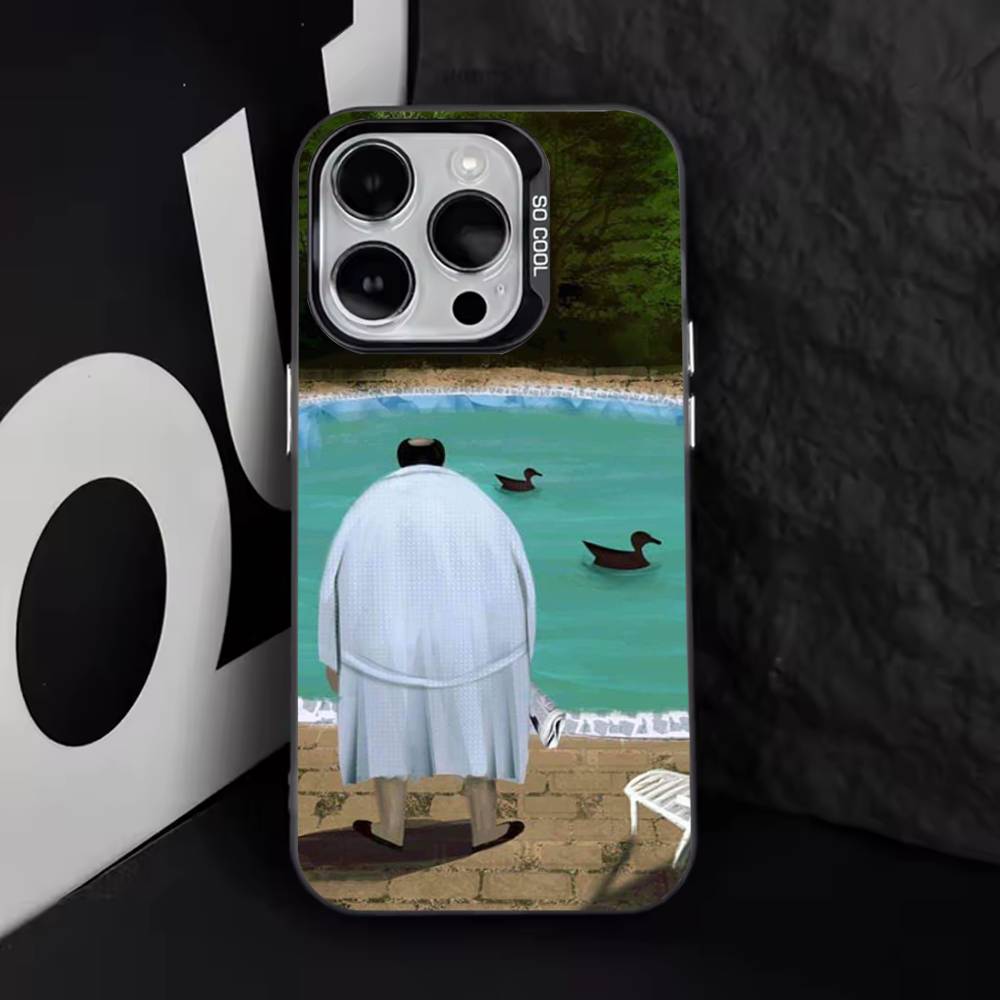 Чехол на телефон T-Tony S-Soprano Cool для iPhone 17,16,15,14,13,12,11,Pro,Max,Plus,E,Air,Mini Черный ТПУ Чехол