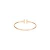 TIFFANY & CO. T 18K Gold With Mother Of Pearl And Diamond Bangles Women's GRP11104
