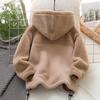 Autumn Winter Warm Fleece Outerwear Boys Clothing Fleece Thickened Boy Clothes Children's  Jacket Coat
