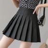 Женская модная плиссированная юбка с высокой талией, повседневная теннисная юбка с тонкой талией