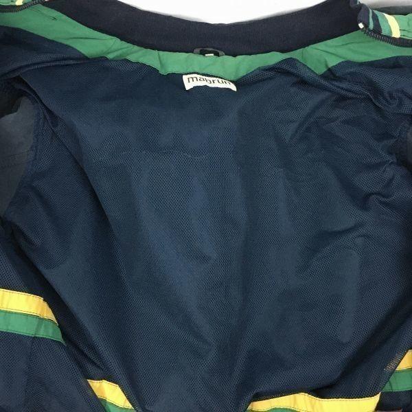 Rare Vintage 80s-90s mabrun Swing Top Coverall Jumper Blouson Jacket Size 56 L-XL Dark Navy(USED)