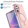 For Samsung Galaxy A56 5G Case Compatible with MagSafe Color Changing TPU Phone Back Cover