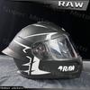 Наклейка на мотошлем RAW Водонепроницаемые Аксессуары Декоративные Для Suzuki Ducati BMW Benelli Honda KTM Yamaha Наклейки