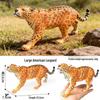 Large Wild Animal Male Tiger Simulation Toy - White, Yellow, Northeast, and Red Variants