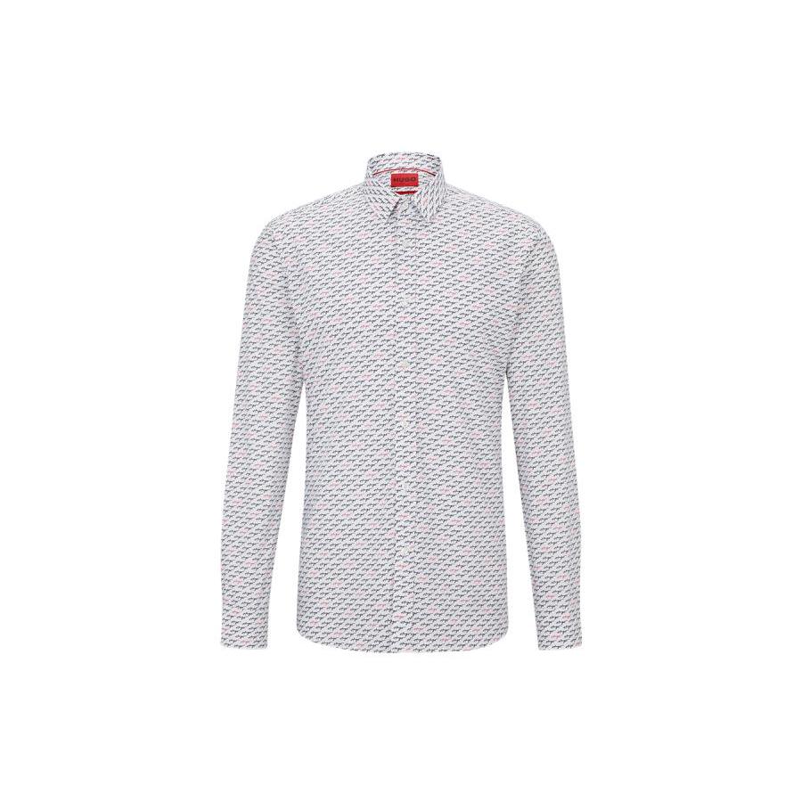 Hugo Boss Рубашка мужская SS23 Белая 50490080-197