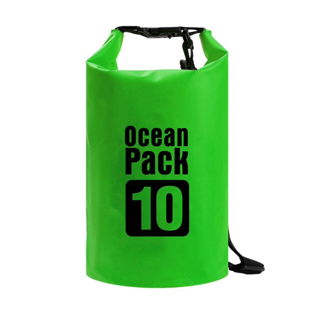 10L Swimming Bucket Bag Waterproof Beach Backpack Waterproof Dry Bag  Fishing Hiking