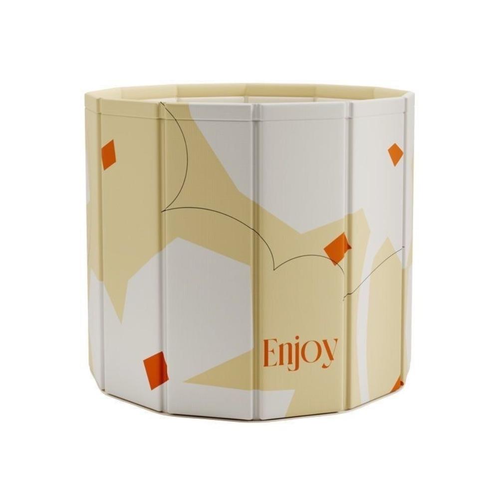 Круглая Увеличенная Складная Ванна Ведро для Ванны для Всего Тела Портативная Портативная Ванна Бытовая