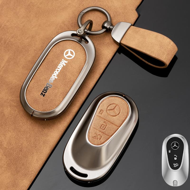 New 2025 Car Key Case Holder Protector Shell Fob For Mercedes Benz W212 W213 W205 W177 W247 W176 CLS CLA CLK CLG GLS Protector S