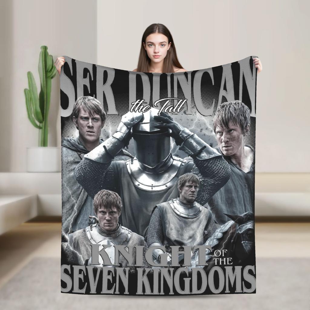 Super Soft  A Knight Of The Seven Kingdoms  Throw Fashion Blanket Premium Flannel Fleece Lightweight  Bed Fashion Blanket Cozy Plush Fashion