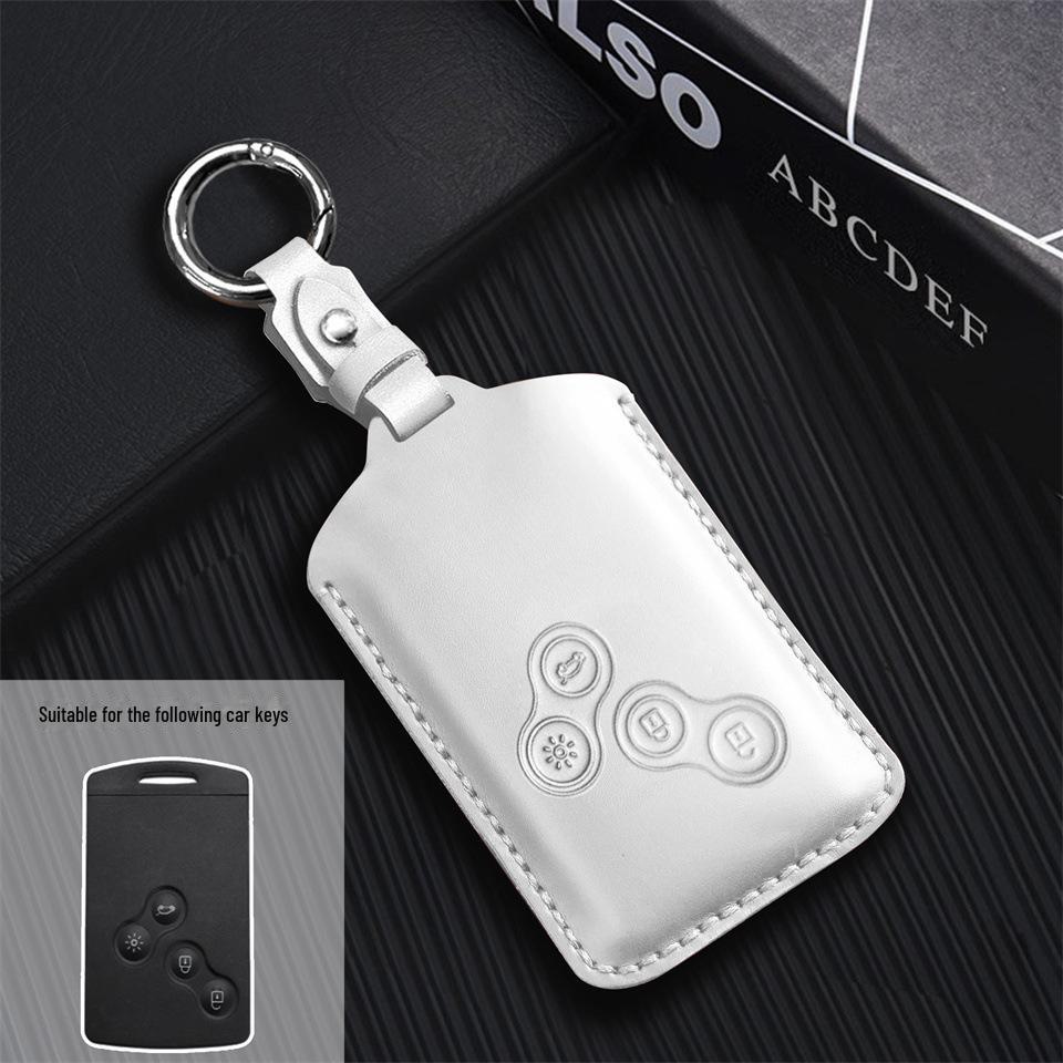 Кожаный чехол для ключа автомобиля Renault Koleos и Daihatsu — защитите свой ключ Koleos ограниченной серии с помощью этого стильного защитного чехла.