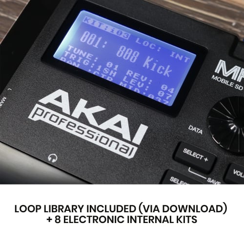 Akai Professional MPX8 Sampler with 8 Pads and SD Card Slot