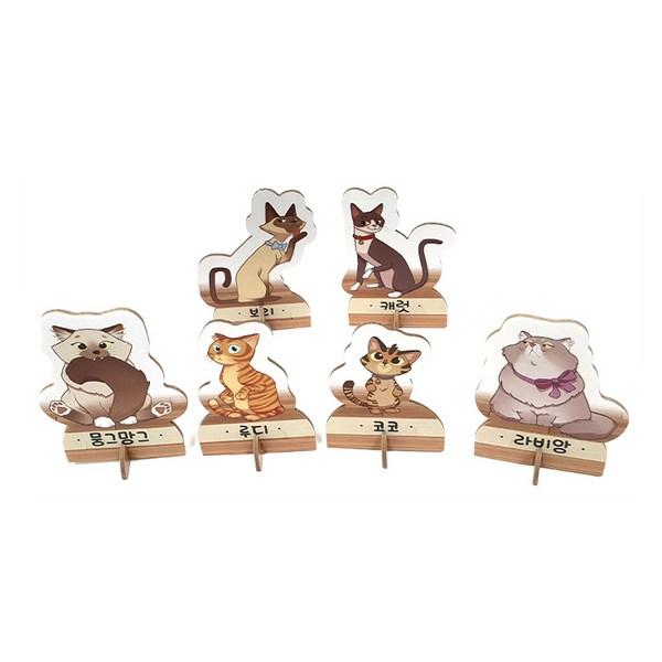 Корейские настольные игры Cat Crime, смешанные цвета