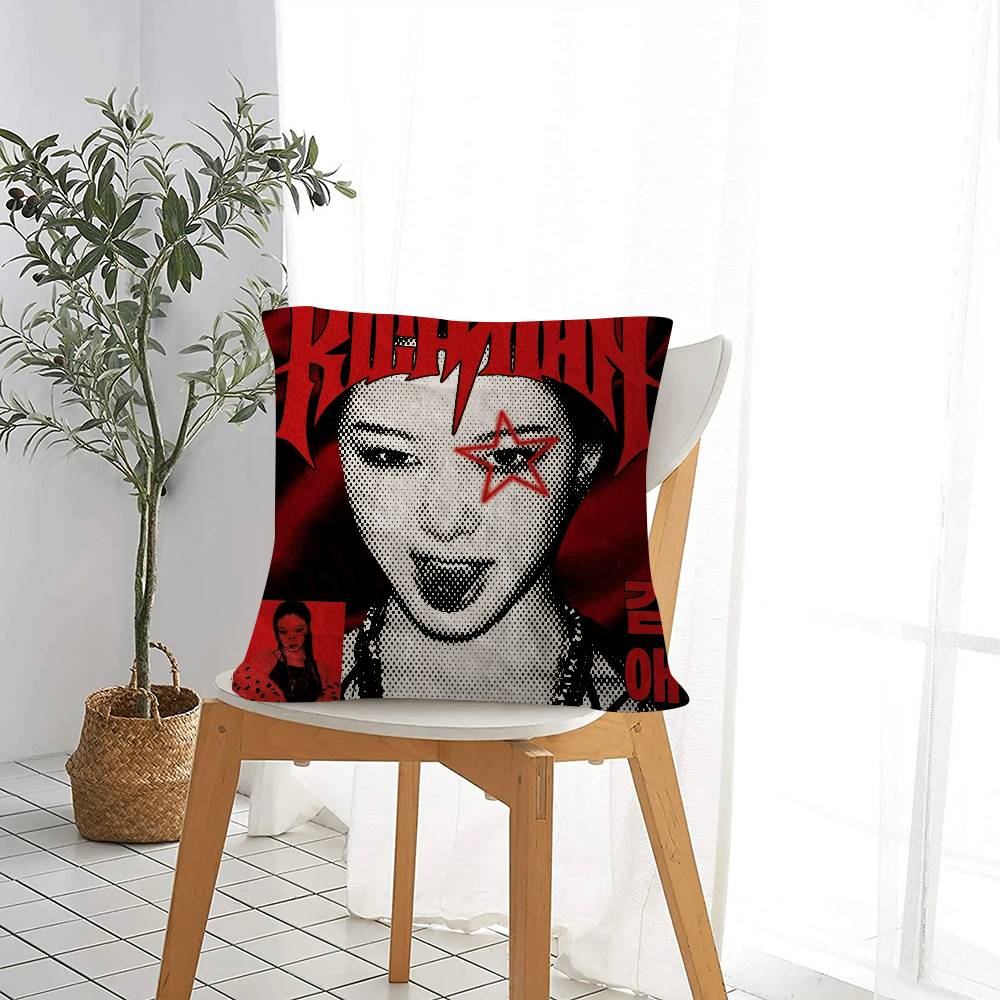 Korean Aespa Group Cushion Cover Decorative Pillow Sofa Home Decor Case Pillow Cases