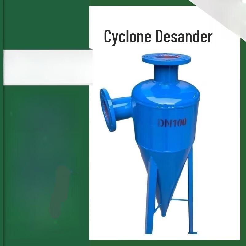 JZDASI Automatic Stainless Steel Hydrocyclone Sand Separator CN plug (adapter included)