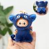 Для 10 см LABUBU4.0 Для Ropa Одежда для куклы Labubu Синий кот Комплект из двух частей Серия накидок «Маленькие животные» накидка Аксессуары Подарок