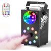 HOLDLAMP 700 Вт дымовая машина с диско-лампой, дым-машина 3500 куб. футов в минуту, 9 светодиодов, 22 эффекта и стробоскопический эффект, DJ-диско-лампочка, вращающийся шар, сценическое освещение