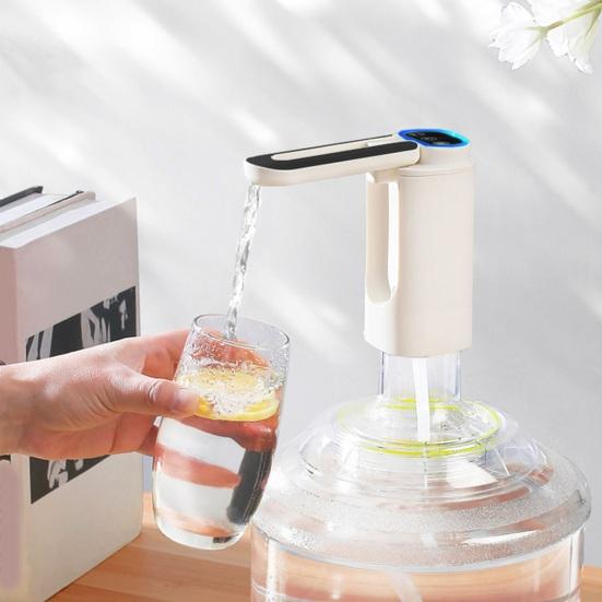 Автоматический насос-дозатор для бутылок с водой для бутылок емкостью 45327 галлонов с зарядкой через USB, портативный электрический