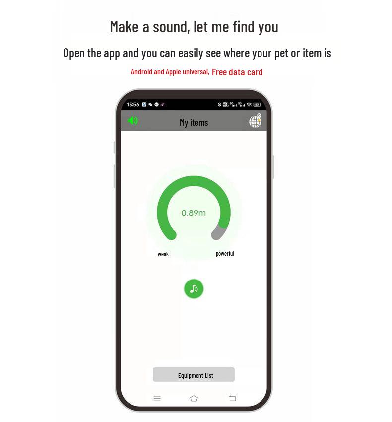 Питомец GPS Локатор и Противопотерянный Трекинговый Ошейник для Собак и Кошек