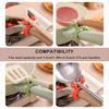 4 Pcs Crab Spatula Holder, Silicone Crab Shaped Spoon Rest, Anti-Scalding Adjustable Cooking Utensil Holder for Pot, Silicone Boil Over Spill Stopper