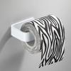 Acrylic Toilet Paper Holder Tissue Rack Wall Mounted Bathroom Kitchen Roll Holder Paper Tissue Rack Hook Modern Black Hanger