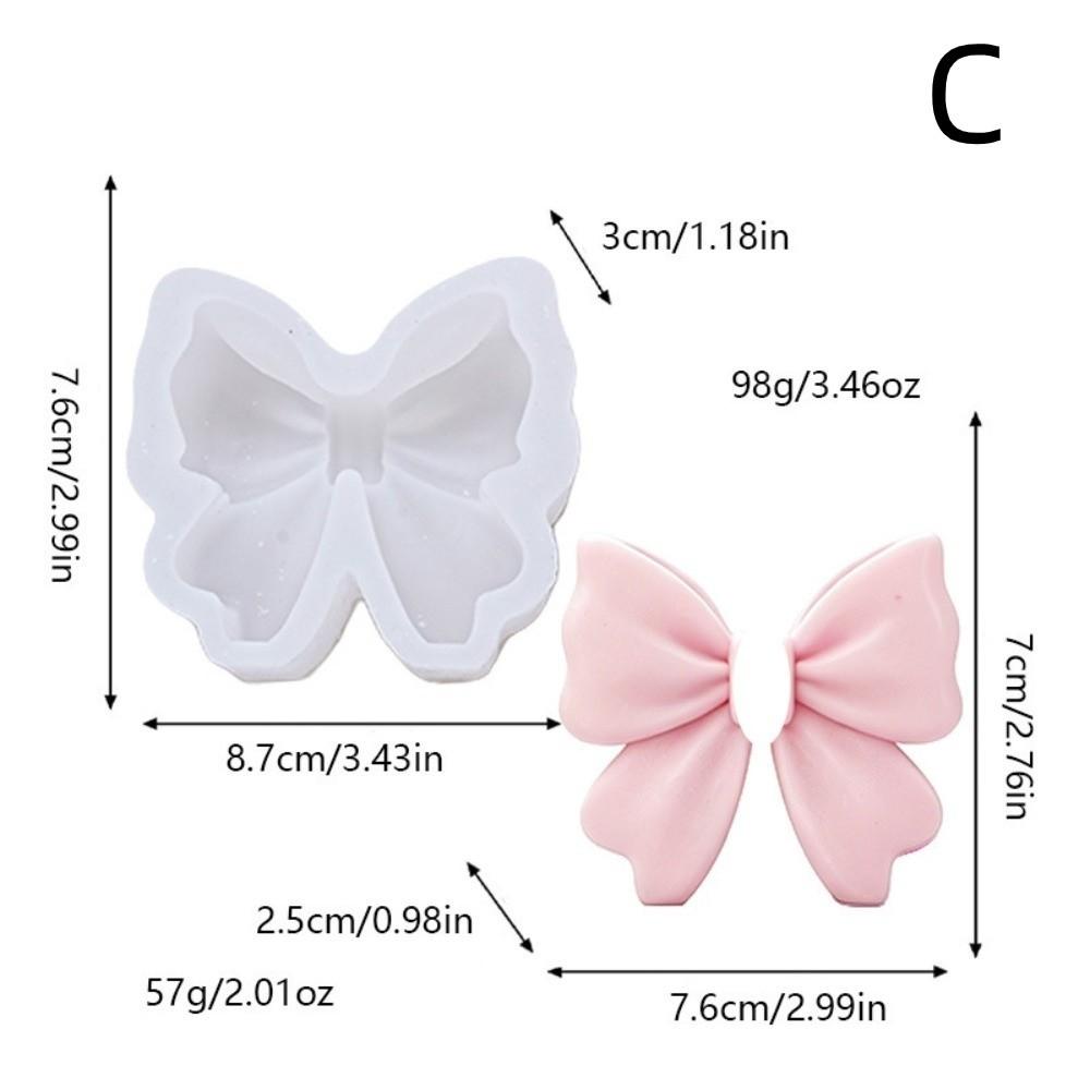 1pc Butterfly-Shaped Silicone Candle Mold DIY Rose Butterfly Mold Aroma Candle Plaster