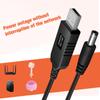 Кабель-коннектор Wifi к павербанку Dc 5V к 12V USB-кабель повышающий преобразователь повышающий шнур для Wi-Fi роутера модема вентилятора динамика