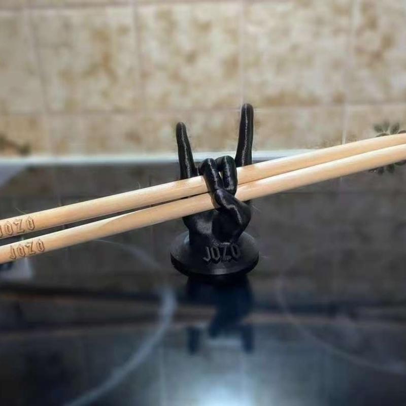 Креативная подставка для барабанных палочек в виде камня, стойка для выкладки барабанных палочек, стойка-держатель для палочек, домашнее украшение, забавный подарок для барабанщика