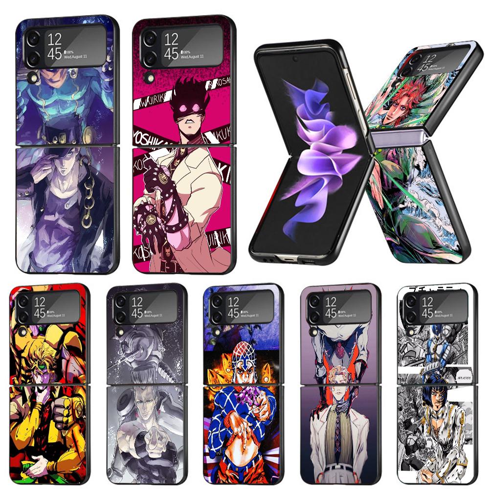 Чехол для телефона JoJo's Bizarre Adventure для Samsung Galaxy Z Flip7 Flip6 5G Flip5 Flip4 Flip3 ZFlip 7 6 3 4 5 Ударопрочная задняя крышка Ga