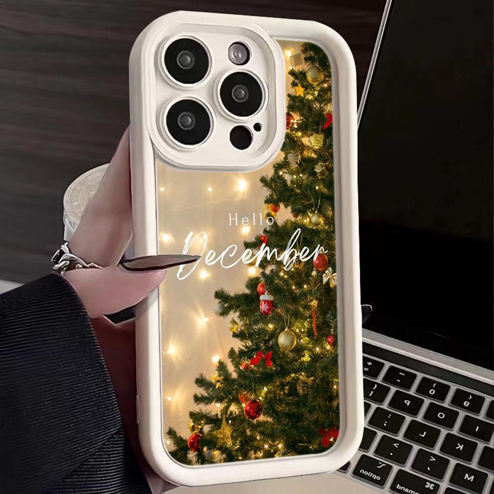 Ae117 Merry Christmas Happy New Year Design Phone Cases for Xiaomi 12 11 Lite 5G NE Redmi 13C 14C A3 Note 12 Pro 11s Angel Eye Ladder Protective Cover