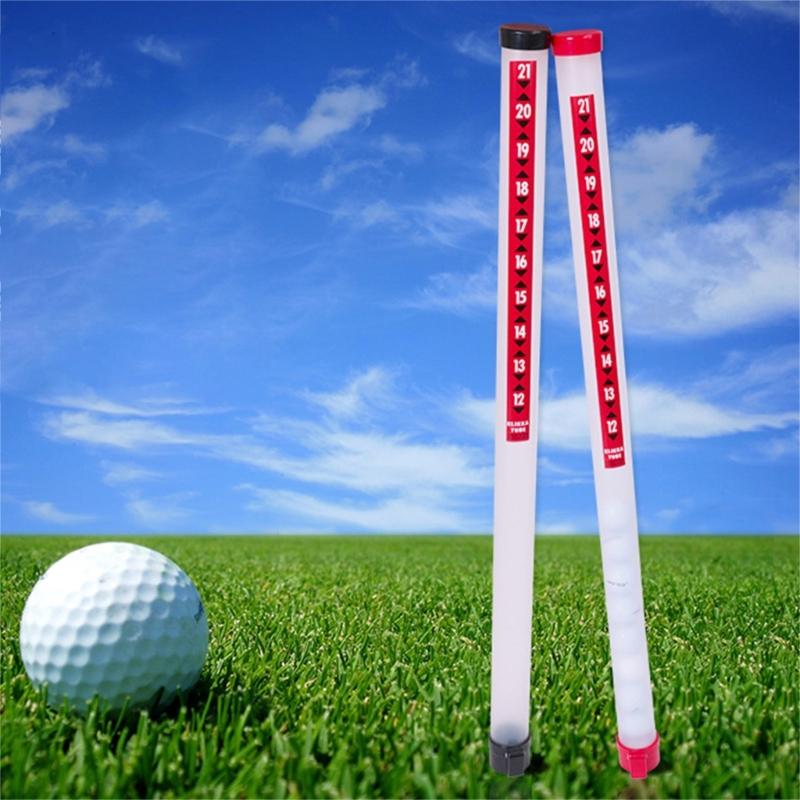 Golf Ball Retrievers Plastic Tube Professional Pickers Clear Golf Ball Pickers  Tube Golf Ball Pickup Tool Durable