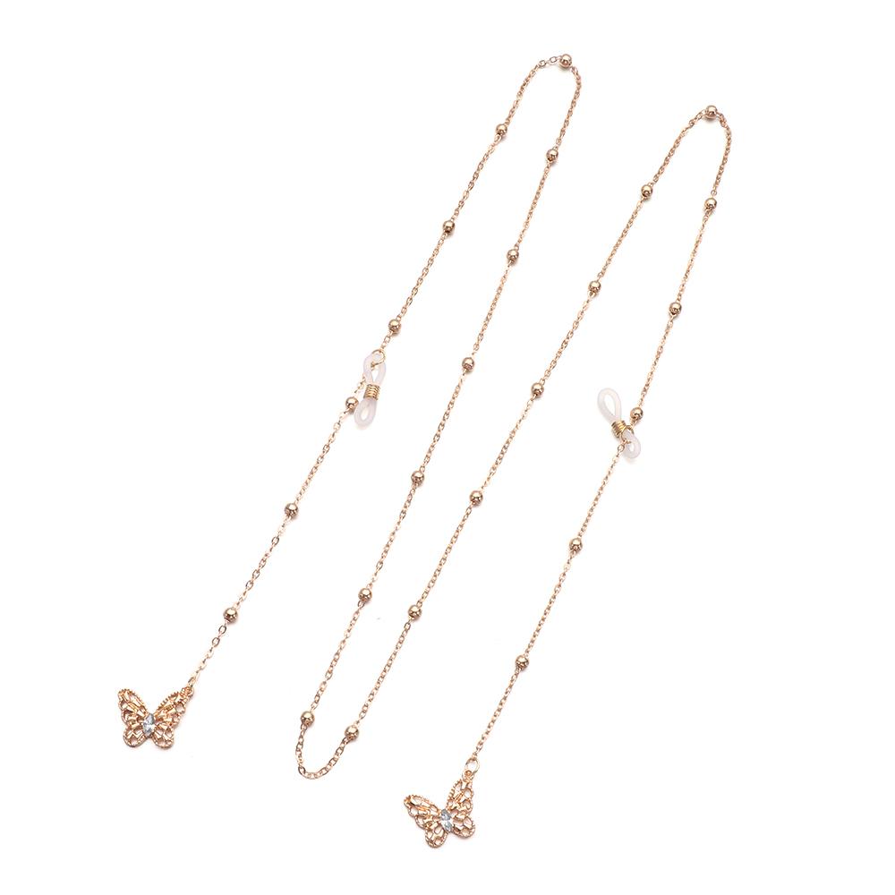 Модные Металлические Противопотерянные Шнурки для Солнцезащитных Очков Ремешок для Очков Цепочки для Очков Шнурки для Очков для Чтения