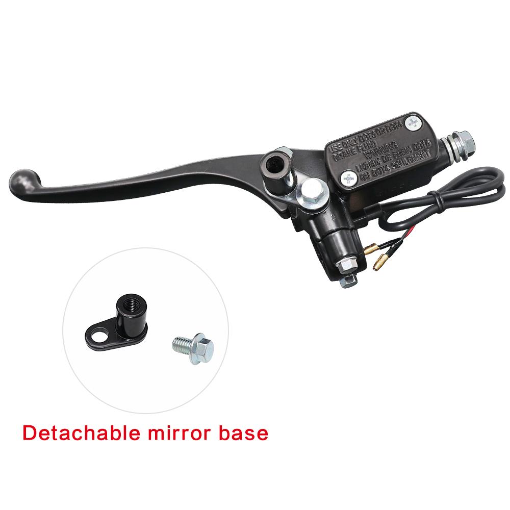 Universal 14mm Black 7/8" 22mm Motorcycle Front Brake Clutch Master Cylinder Motorbike Hydraulic Pump Motorbike Brake Lever