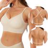 Women Seamless Underwear Sexy Adjustable Detachable Shoulder Straps Bra Summer Backless Invisible Tops Bralette Comfort Lingerie