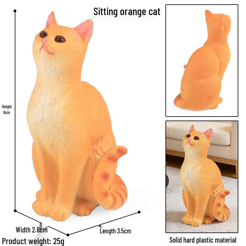 Cute Animal Models: Japanese Raccoon, Flying Squirrel, Monkey, Rabbit, Squirrel, Shiba Inu, Tiger, Lion, Lizard Toy Set