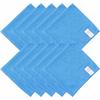 3M Microfiber Cloth Dish Towel Commercial Use Blue 10 Pieces Scotch Bright WC2012 BLU