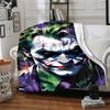 1pc Joker Flannel Throw Blanket Lightweight Soft Warm All Season Blanket for Sofa, Bed, Travel, Camping L1024216