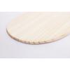 Ichihara Woodworks Wooden Rice Paddle, "Kufujin" (Japanese Cypress), 24cm (LL), 4971421113142