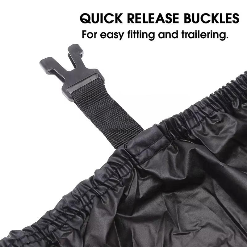 Чехол для яхты, лодки, водонепроницаемый, 11-22 футов, чехол для лодки Barco, устойчивый к ультрафиолетовому излучению, прочный, 210D, морской, прицепной, парусиновый, аксессуары для лодок