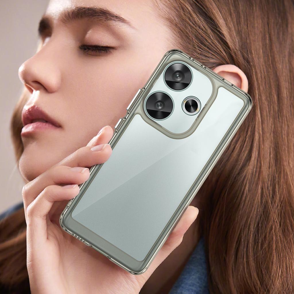 Чехол для Xiaomi Redmi Turbo 3 5G/Poco F6 5G, ТПУ+Акриловый корпус телефона, Мобильные аксессуары