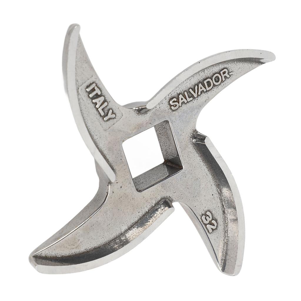 Meat Grinder Cutter Blade Size 32 Stainless Steel Meat Grinder Cutter Replacement Blade Part for