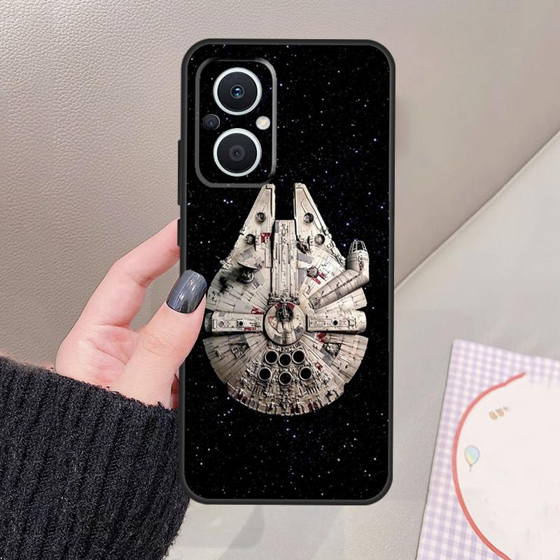 Чехол Art Funda Космический корабль для OPPO Reno 11 12 13 14 Pro 11F 12F 13F 14F 7 8 Lite Чехол OPPO Find X9 X6 X5 X8 Pro