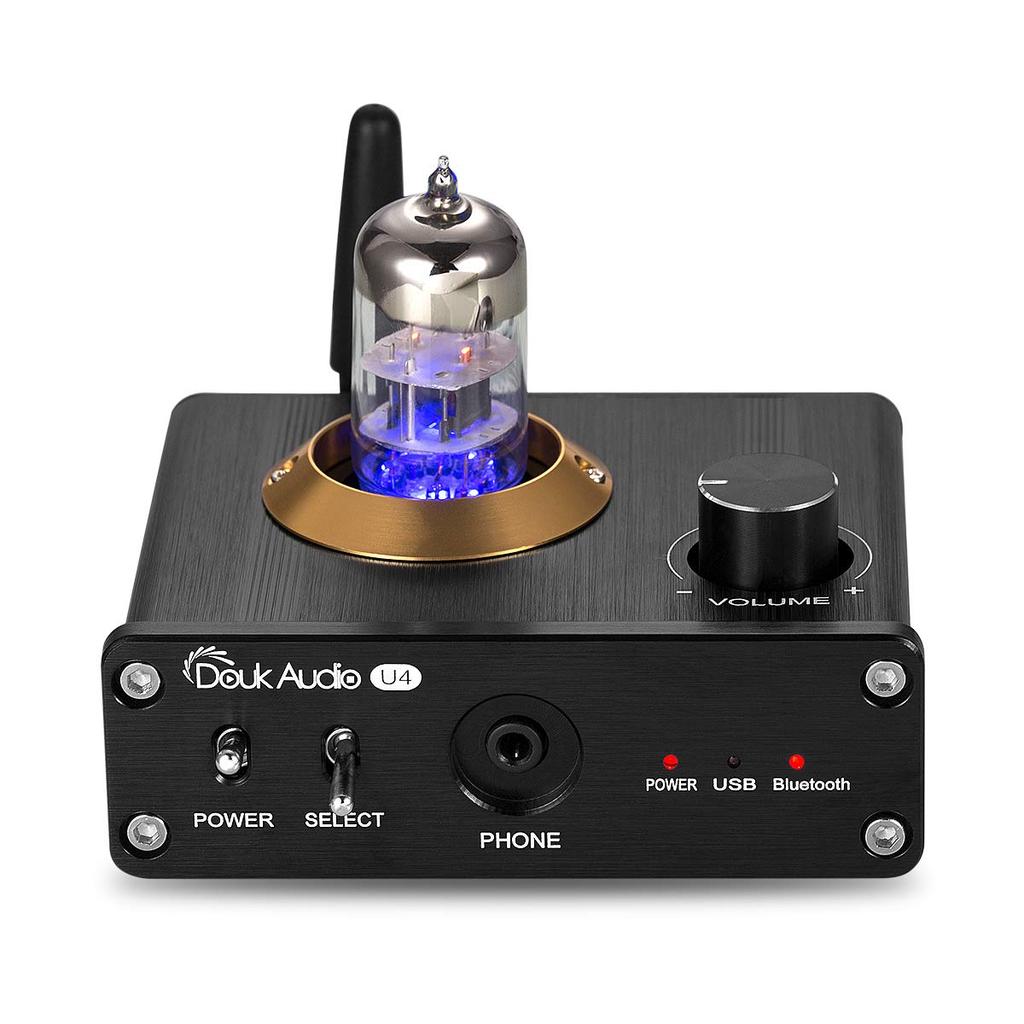 Douk Audio U4 Mini Bluetooth Vacuum Tube Headphone Amplifier USB DAC Stereo Audio Preamplifier 5.0 APTX-LL