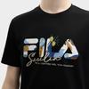 New FILA HERITAGE T Shirt Unisex Jet Black F11M528105FBK