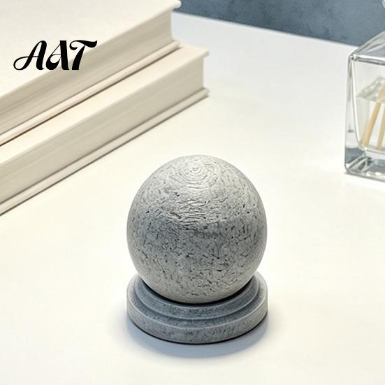 Контейнер для хранения с завинчивающейся крышкой, Коробка-сфера 3D-печать, Винтовой сферический контейнер для ретро-стиля, Держатель для украшений, Настольный, Мини-круглый органайзер для украшений,